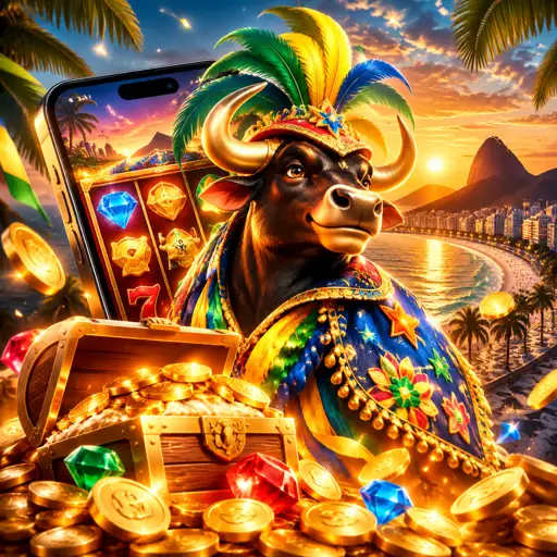 Tela do app no Android com a lista de jogos de cassino e slots em destaque