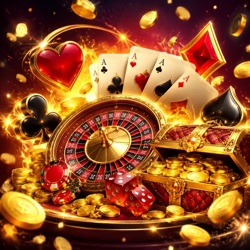 Mosaico de jogos de cassino online em tela de celular